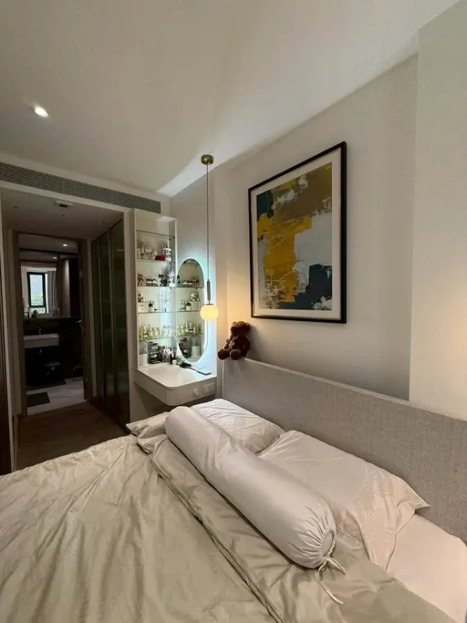 For sale: FYNN Asoke, 1st floor, Private Garden, fully furnished and equipped, ready to move in.