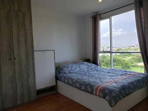 Urgent !! Condo for rent, Lumpini Place Bangna Km.3, very new room, good view, do not block, hurry and come.