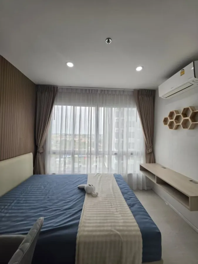 Condo for rent, The Prodigy Phetkasem 62. Nice room, spacious living area, complete amenities. Move in soon!