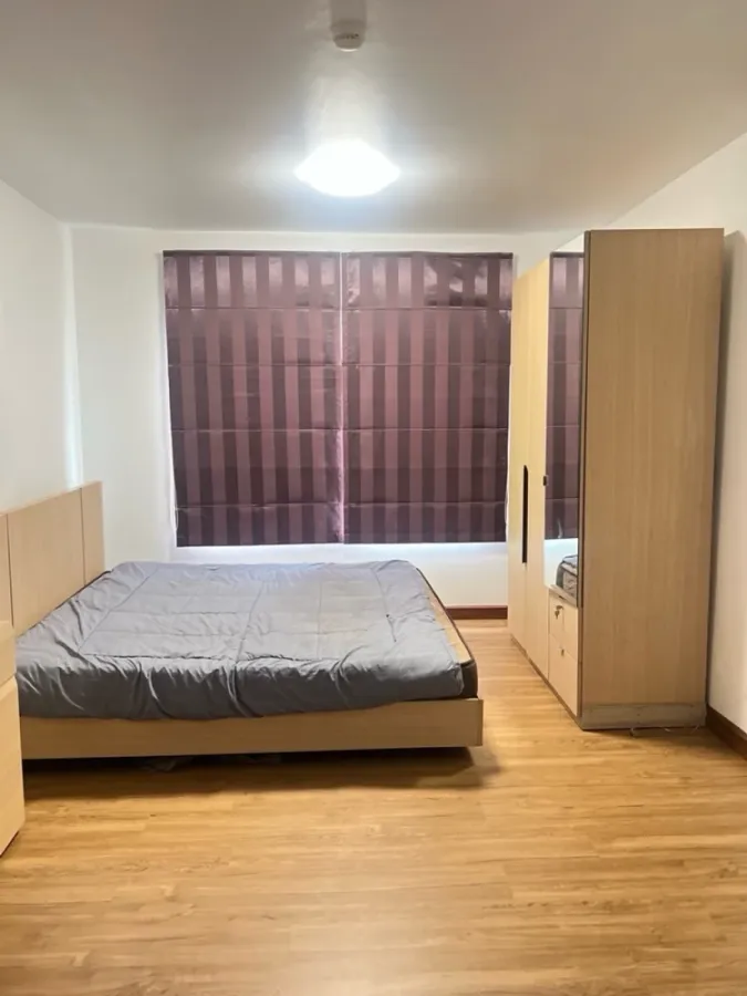 Plum Condo Nawamin, 5th floor, fully furnished, ready to move in. Book now, don't wait!