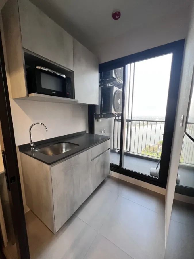 Condo for rent, sale, The Politan Aqua, beautiful decorated room, elegant style Great built-in, fully furnished, don't miss it.