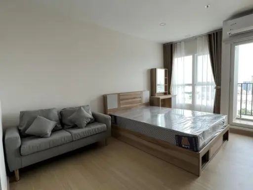 For rent, Supalai Veranda Ramkhamhaeng, city view, complete set of furniture, good price, just come and move in. images