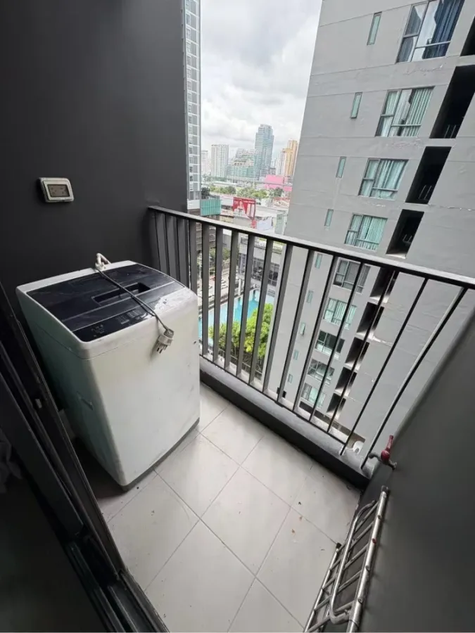 For rent: Life Asoke-Rama 9, ready to move in, high floor, fully furnished, reserve now!!!