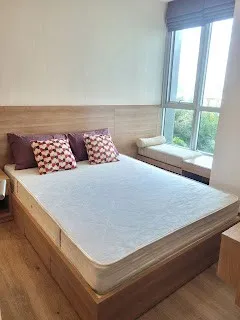 Condo for rent, Rhythm Sukhumvit 50, 1 bedroom, 1 bathroom, 8th floor, size 35 sq m., garden view, fully furnished, book now.