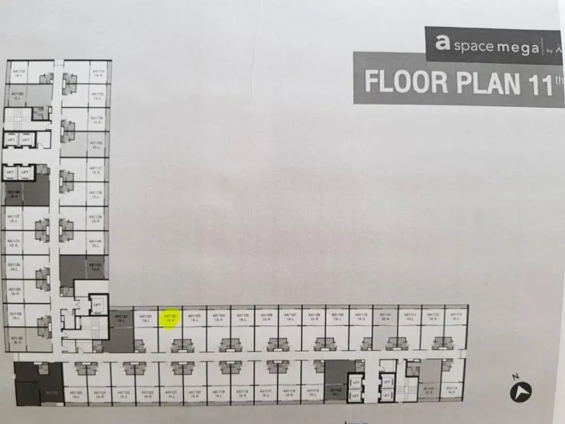 Condo sales down a space Mega, beautiful view, close to department stores and expressways, convenient transportation, book now !!!