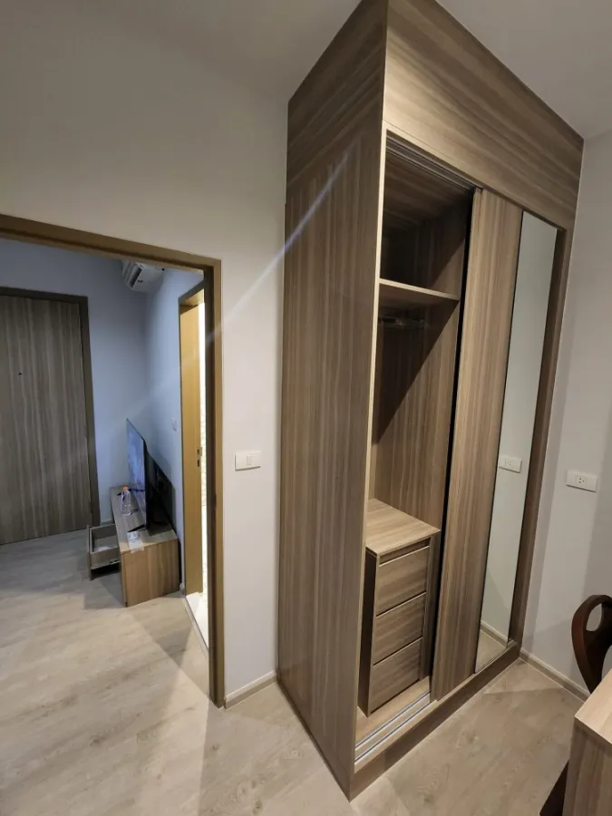 For rent: Altitude Unicorn Sathorn Tha Phra, ready to move in, fully furnished, hurry and book now.