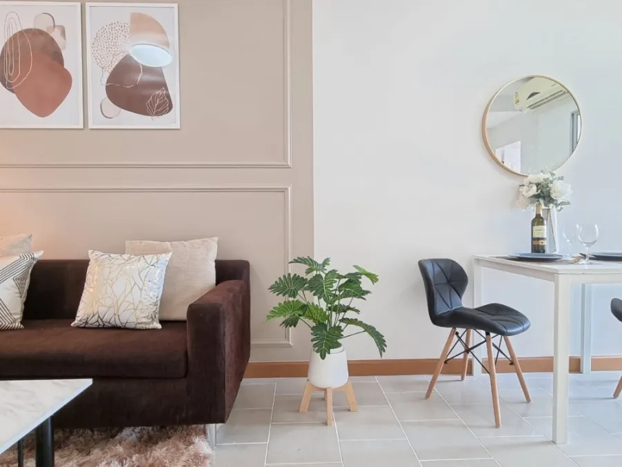 Condo for sale, City Home Rattanathibet, 23rd floor, beautiful room, fully furnished, great price, don't miss it!