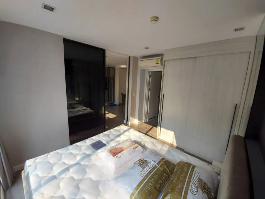 Condo for rent, The Room Sukhumvit 40, garden view, full of electrical appliances, book now!!
