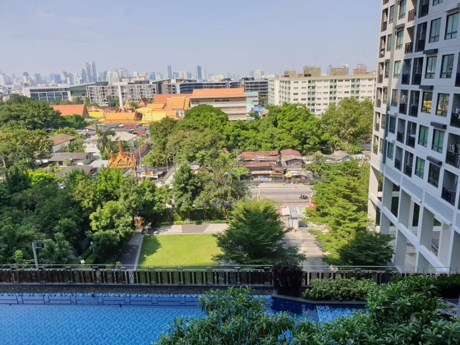 Condo for rent, Artemis Sukhumvit 77, 9th floor, pool view, good location, ready to move in, friendly price, hurry to reserve before it's gone!!