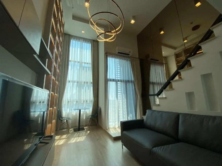 ขาย ให้เช่า คอนโด ไอดีโอ สาทร-วงเวียนใหญ่ วิวโล่ง ห้องแบบ Duplex ตกแต่งสวยทั้งห้อง