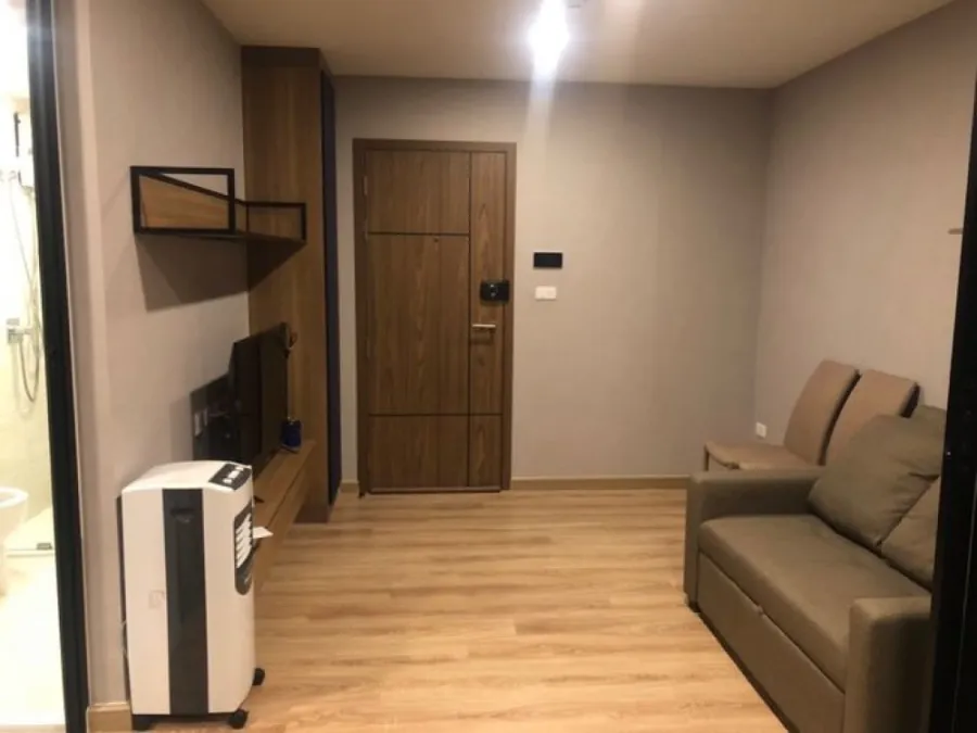 Condo for rent, The Cube Loft Ladprao 107, fully furnished and electrical appliances. Carry your bag and move in!