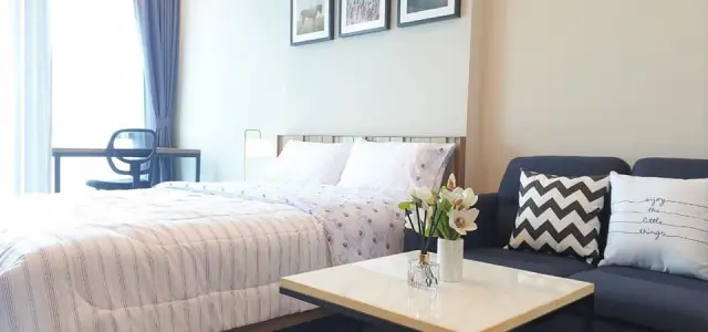 ห้องแต่งน่ารัก มีทุกอย่างพร้อมอยู่ และวิวสระว่ายน้ำแจ่มมาก Whizdom Avenue รัชดา ลาดพร้าว มาเช่าจ้า!! images