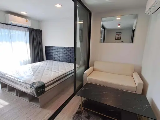 For rent, kave ava, 6th floor, garden view, fully furnished room, ready to move in immediately, hurry up and book now, don't wait.