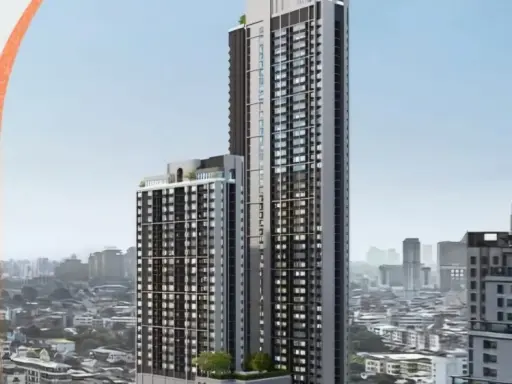 Down payment sale, Reference Sathorn-Wongwian Yai, high floor, very large room, very beautiful view, hurry up and reserve, become the owner.