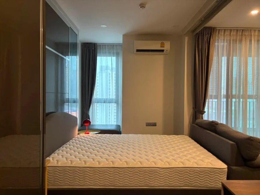 ให้เช่า IDEO Q Siam–Ratchatewi 1 ห้องนอน ทิศเหนือ ในทำเลดี บิวท์อินเฟอร์นิเจอร์อย่างดี ห้ามพลาด