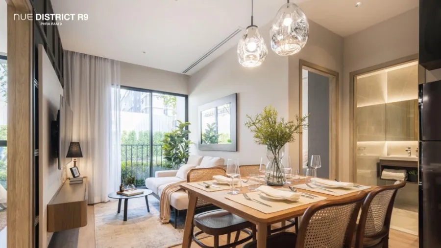 Down payment sale NUE District R9 by Noble, 2 bedrooms, 2 bathrooms, size 46 sq m, good price, book now.