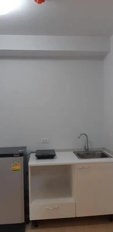 Condo for sale, Plum Condo Samakkhi, studio room, 2nd floor, Building B, fully furnished, price is not strong, reserve now.