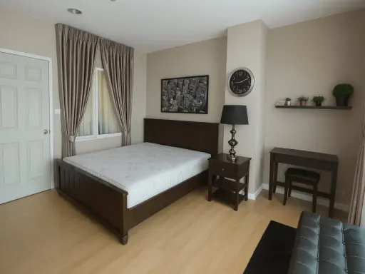For sale or rent: Life @ Ratchada (Ladprao 36). Very spacious room, beautiful view, fully furnished with appliances, ready to move in.
