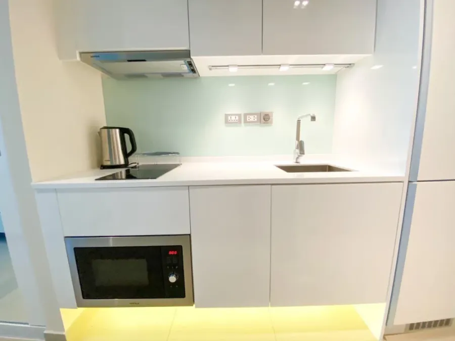 For rent: Sands Condominium Pattaya, ready to move in, sea view, clean white room tone, good like this, hurry and book now+++