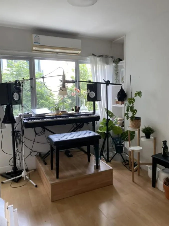 Sell My Condo Sukhumvit 81, corner room, tree view, electrical appliances ready. with the price you are satisfied. Book now.