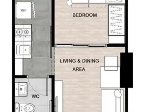 Urgent sale, The Excel Hideaway Sukhumvit 71 Condo, the room dropped, booked, great location, beautiful floor plan, this price cannot be found.