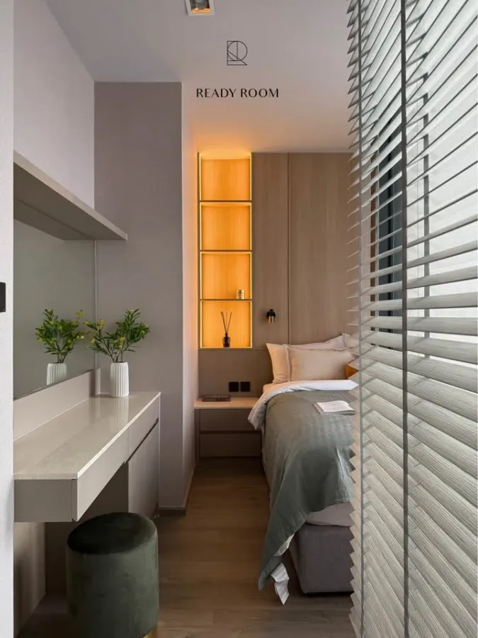 For rent: The Crest Park Residence, 4th floor, beautifully decorated, fully furnished, with electrical appliances. Hurry, it will be gone soon.