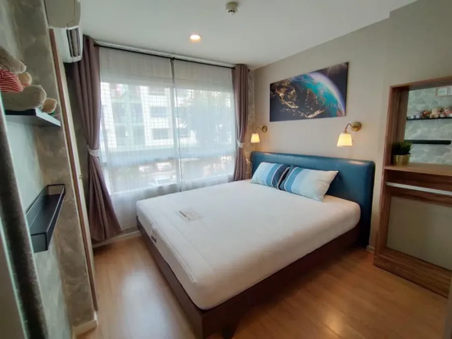 ให้เช่า คอนโด ลุมพินี วิลล์ อ่อนนุช 46 ห้อง Studio ชั้น 2 วิวสวน ตกแต่งพร้อมอยู่ ห้ามพลาด!