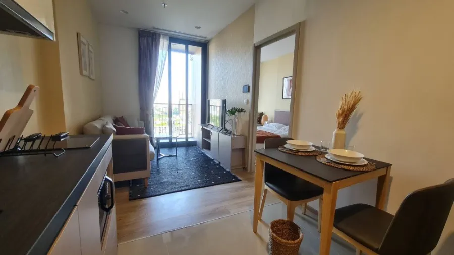 For rent!! Condo Oka House Sukhumvit 36, beautifully decorated room. Fully furnished, ready to move in, hurry and reserve now!!