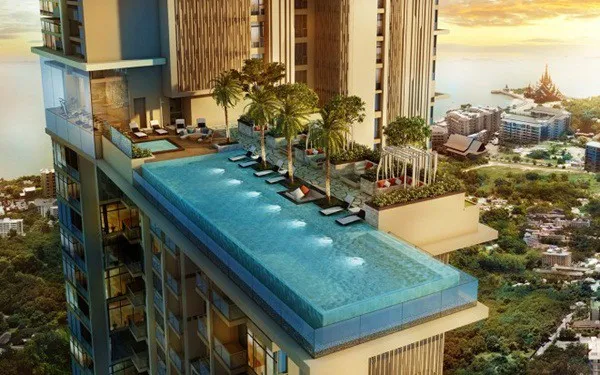 ขาย The Riviera Wong Amat Beach ห้องแต่งสวยสุดปัง บิ้วอินสุดเลิศ มองเห็นวิวทะเลสวย จองเลย
