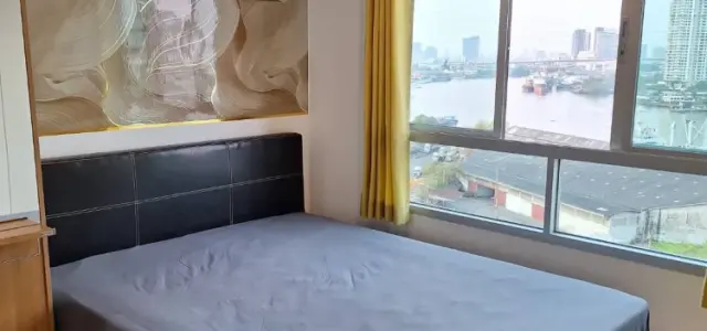 For rent condo LPN ลุมพินี ราษฎร์บูรณะ-ริเวอร์วิว ห้องน่าอยู่ ชั้น 15 ได้วิวแม่น้ำสวยมาก ห้องไม่ร้อน ลมเข้าทั้งวัน ย้ายเลย images