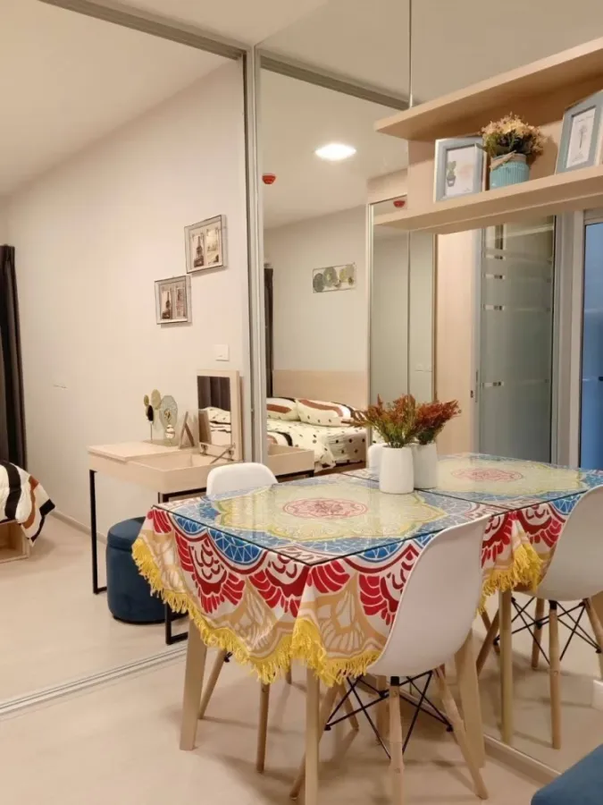 Urgent Sale!! Plum Condo Rangsit Alive Phase 2, 6th floor, Building C, swimming pool view, fully furnished, ready to move in! Don't miss out!!
