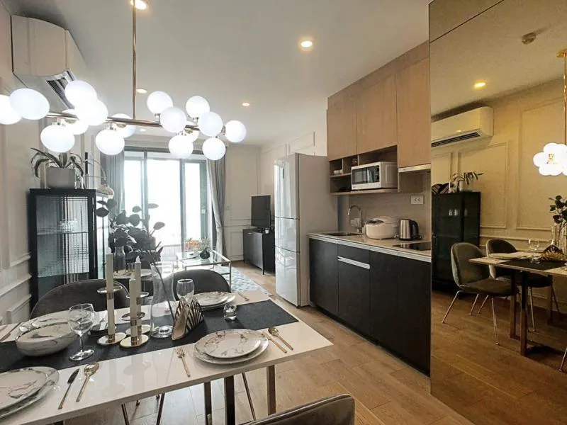 Sell / rent Condo Q Chidlom-Phetchaburi, corner room, complete electrical appliances, very beautiful room, urgently!!