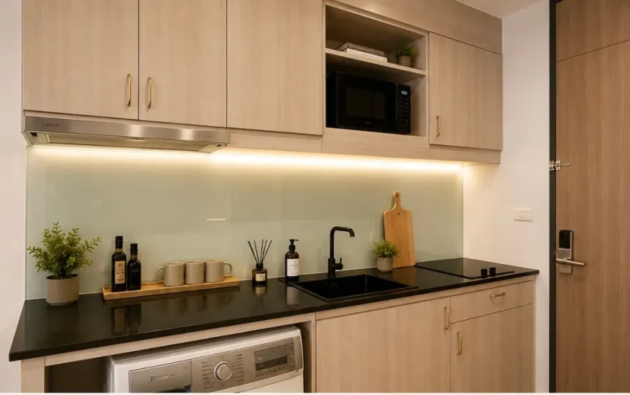 For rent: Noble Refine, spacious and comfortable fully furnished unit. Book now! Don't miss out!