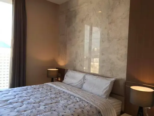 For rent ideo q phayathai Floor 28th, one bedroom 37 sqm, east side, good view, not blocked.