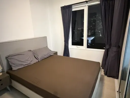 For rent: Chapter One Eco Ratchada-Huai Khwang, Building H, 8th floor. Fully furnished with appliances. Book now!