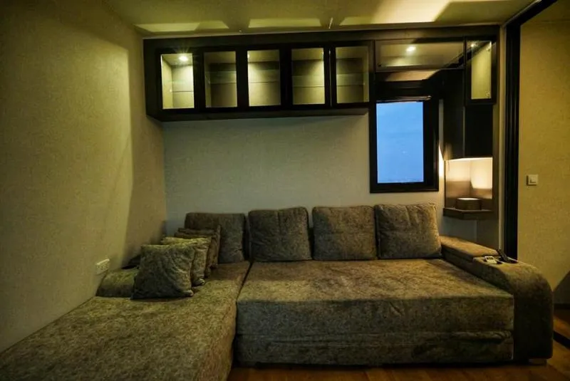 ให้เช่าคอนโด The Politan Rive ห้องตกแต่งพร้อมเข้าอยู่ เฟอร์นิเจอร์ครบครัน ราคาไม่แรง เช่าเล้ยย