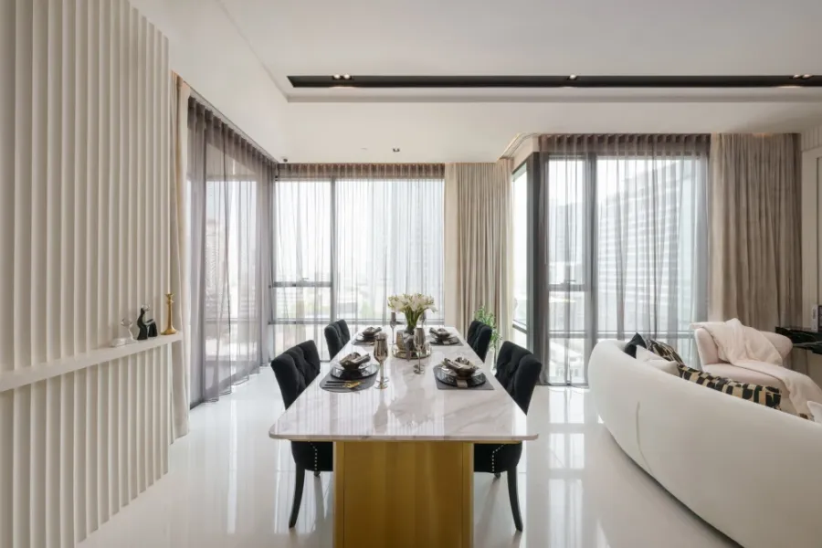 For sale, for rent, The Bangkok Thonglor, large room, comfortable, lots of usable space. If you don't reserve, I'm telling you, you'll regret it.