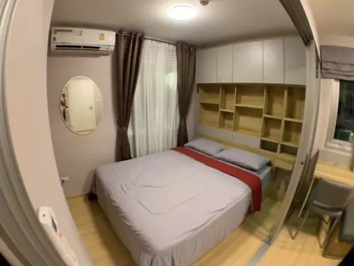 ให้เช่า พลัมคอนโด แจ้งวัฒนะ สเตชั่น เฟส 3 อาคาร C ชั้น 2 ขนาด 22.5 ตรม. พร้อมเฟอร์ครบ สนใจจองเลย