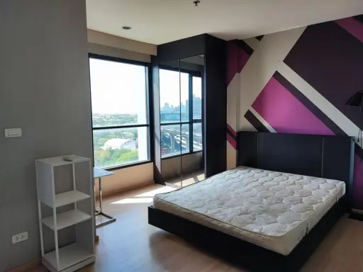 Condo for sale, The Base Rama 9 - Ramkhamhaeng, Studio, 1 bathroom, pool view, fully furnished, convenient transportation, hurry!!