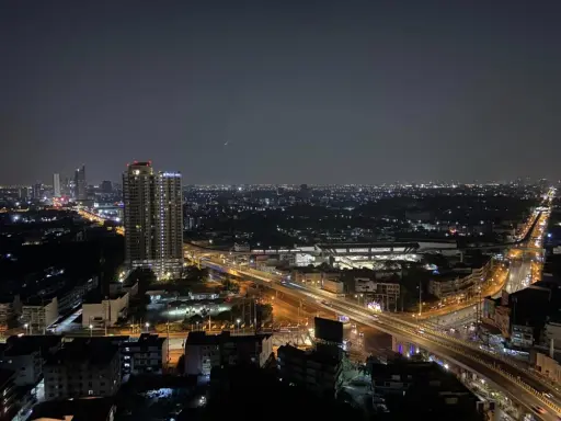 For sale Lumpini Ville Chaengwattana-Pak Kret, 28th floor, very beautiful city view. The room is well separated. Spacious and comfortable. Book now. images