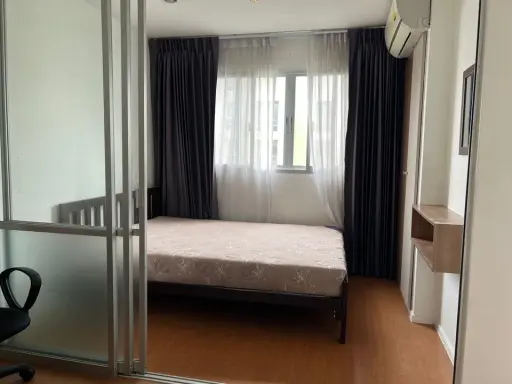 For rent, Lumpini Condo Town Ramintra-Lat Pla Khao, room size 23 sq m, 7th floor, ready to move in, book now.