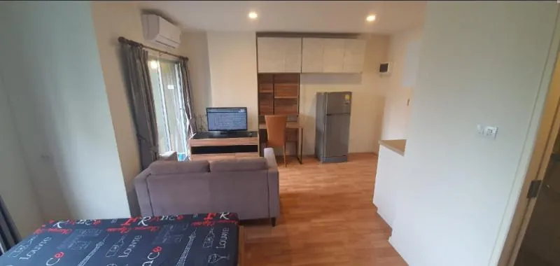 ให้เช่า คอนโด ลุมพินี วิลล์ สุขุมวิท 76–แบริ่ง 1 Studio 1น้ำ ห้องสวน วิวสระ เฟอร์ครบพร้อมอยู่