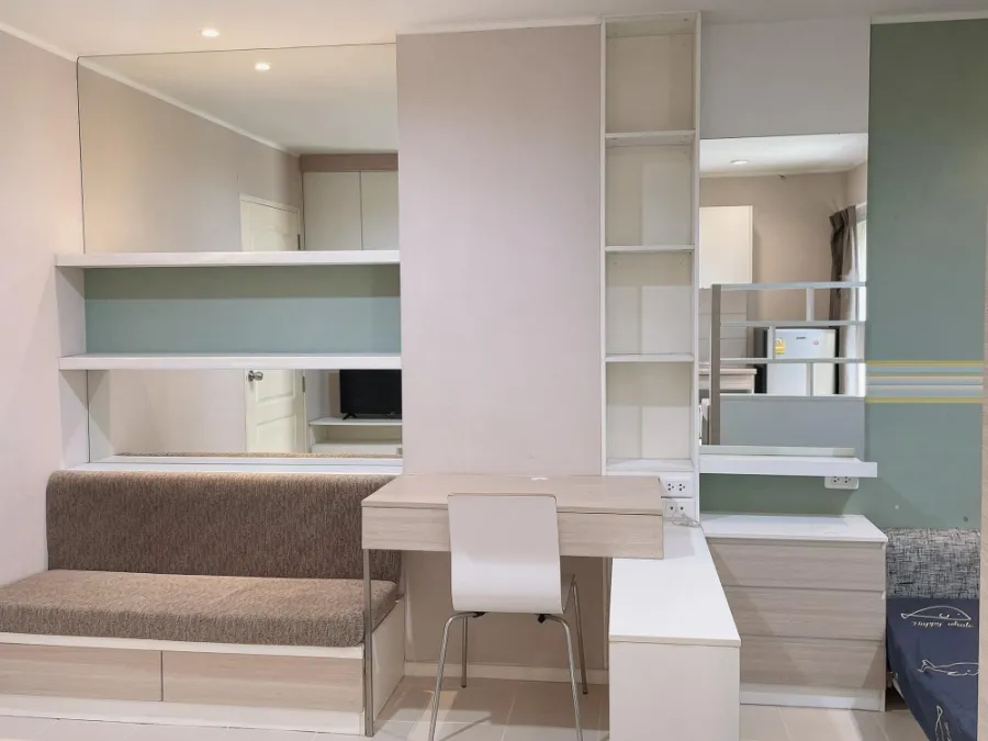 Condo for rent or sale, Lumpini Condo Town Ramintra-Nawamin, 8th floor, good view, ready to move in, book now, don't wait!!