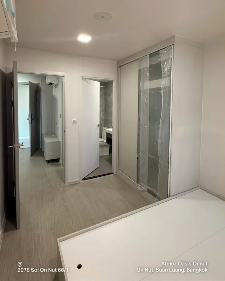 ให้เช่า Atmoz Oasis Onnut แบบ Fully furnished พร้อมเข้าอยู่!