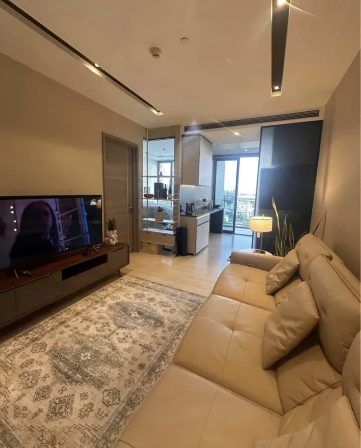 Condo for rent: The Room Sukhumvit 38, ready to move in, 15th floor, central garden floor, next to the garden, garden view and Chao Phraya River, quie