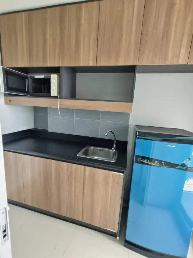 Condo for rent, Rich Park Chao Phraya, spacious room, comes with valuable usable space. Plus the price is not too high, hurry to move and reserve.