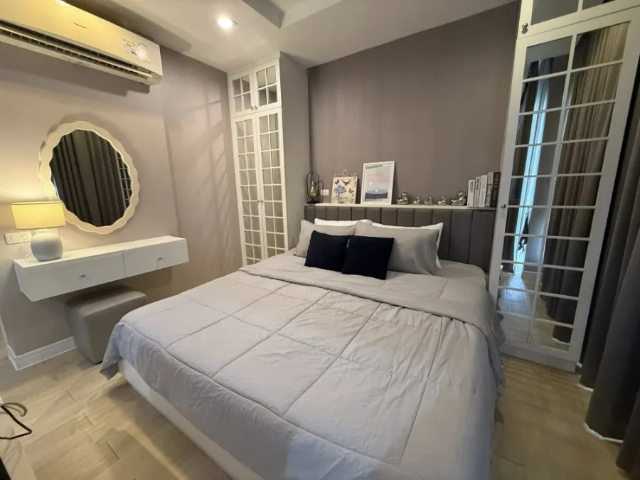 ให้เช่า The Patio Bangsaen ห้องแต่งสวยคุมโทน สิ่งอำนวยความสะดวกครบครัน ห้ามพลาด