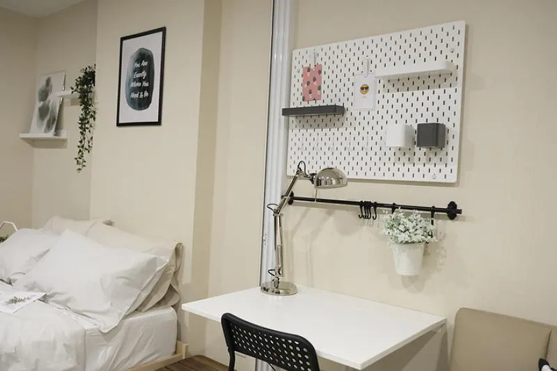 Condo for rent, JW condo@Donmuang, new room, decorated in white tones, looks clean, very nice !!