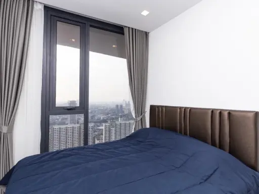 ✨ Sky-High 1-BR for Rent on 44th Floor with Spectacular Views ✨ The Line Phahon - Pradipat