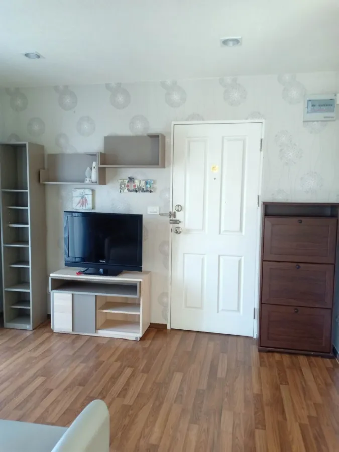 For rent, Condo U@Huamak Station, 1 bedroom, 1 bathroom, nice bed, fully furnished, hurry up and reserve now.